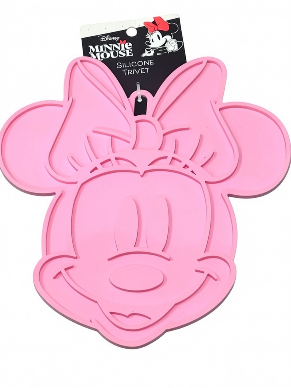 Disney Minnie Mouse Pink Silicone Trivet